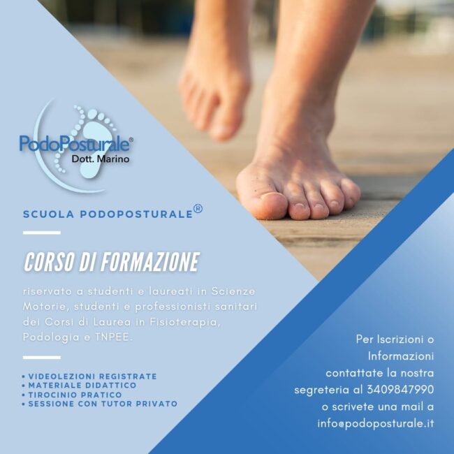 scuola podoposturale 2022 Scuola PodoPosturale
